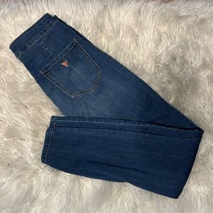 Guess high waisted skinny jeans sz 27